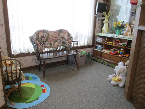 Gillett Dental Care child's waiting area