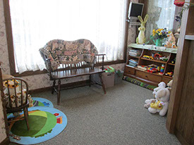 Gillett Dental Care child's waiting area